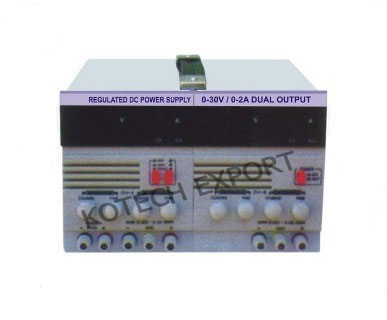  Dc Regulated Power Supply (Dual Output)