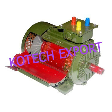 Cut Section Working Model of AC Motor